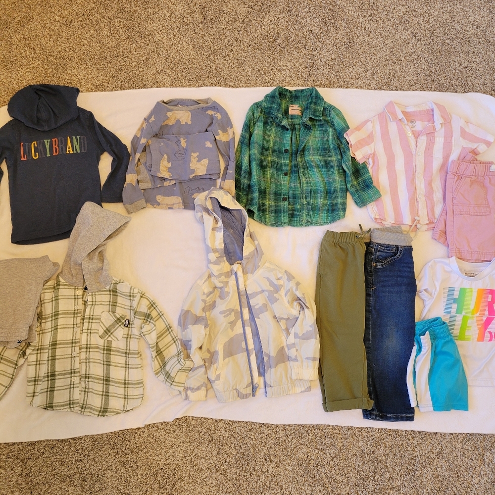 Kids Clothing Bundle Multiple Brands And Colors Size 2T